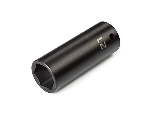 TEKTON 1/2 Inch Drive x 21 mm Deep 6-Point Impact Socket | SID23121 - size: 21 mm, style: Deep