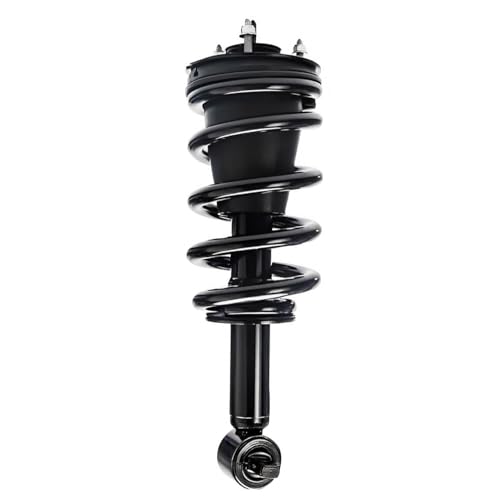 Detroit Axle - 6pc Struts Kit for 2014-2018 Chevrolet Silverado 1500 GMC Sierra 1500, 2 Front Struts w/Coil Spring Assembly 2 Front Sway Bar Ends 2 Rear Shock Absorbers 2015 2016 2017 Replacement - size: 6AQS47492-V1/ strut shock sway kit