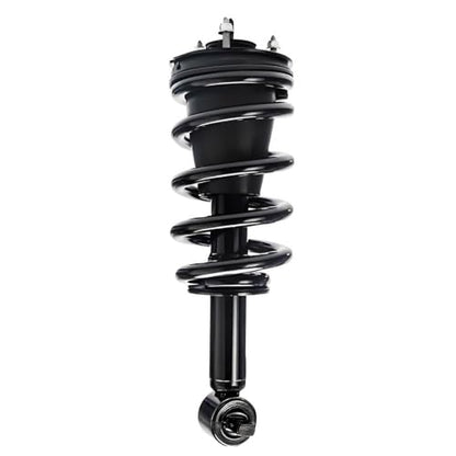 Detroit Axle - 6pc Struts Kit for 2014-2018 Chevrolet Silverado 1500 GMC Sierra 1500, 2 Front Struts w/Coil Spring Assembly 2 Front Sway Bar Ends 2 Rear Shock Absorbers 2015 2016 2017 Replacement - size: 6AQS47492-V1/ strut shock sway kit