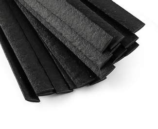 JOUNJIP PolyPlaz Plastic Welding Rods for TPO TEO & PP Bumper Kayak Repairs, Flat Ribbon (20pack, PolyPlaz-Black) - size: 20pack, style: PolyPlaz-Black