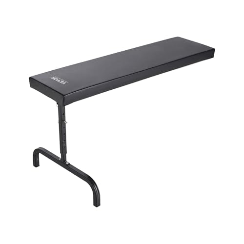 VEVOR Under Dash Creeper, 40 in, 330 lbs Load Capacity Rolling Mechanic Garage Creeper, 20.3-27.4 in Height Adjustable, Laying Down or Upright Inside of Car or Truck, Easy Fold Support for Garage Shop - color: 40 inch