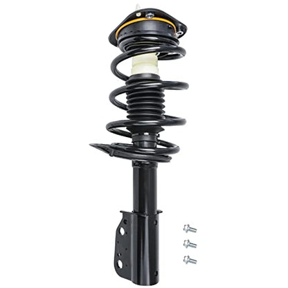 Detroit Axle - 2pc Front Struts for Buick LeSabre Cadillac DeVille Pontiac Bonneville Oldsmobile Aurora, Struts Shocks with Coil Spring Assembly Replacement - size: 171685 x2/PAIR