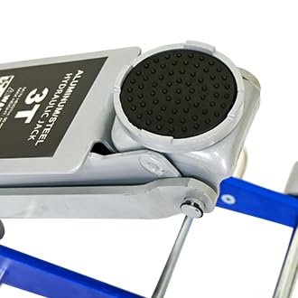3 Ton Aluminum Racing Floor Jack, CE Certified, 6600lb Lifting Capacity, Durable Steel and Aluminum Construction, with 360° Swivel Casters