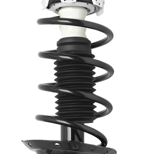 Detroit Axle - 2 Front Quick Struts for 2009 2010 2011 2012 2013 2014 Honda Fit [Excludes Electric Models], Complete Struts with Coil Spring Assembly Replacement Install Ready Strut Suspension Shock - size: 11311_11312/Pair