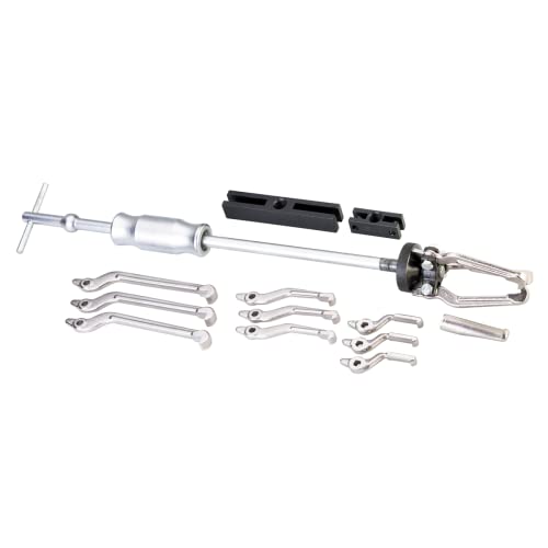 OTC 1178 Reversible 2-1/2 lb. Slide Hammer Puller Set - 2/3 Jaw with Multiple Jaws and Attachments