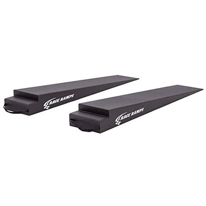Race Ramps 2-Pack RR-TR-7 Trailer Ramp, Lightweight & Non-Scratch for Maintenance & Display, 7" - Portable Automotive Platform Riser for Loading, Oil Changes and Garage Use