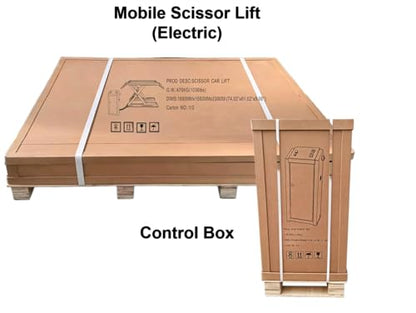 QISHIDA 7000 LBS Portable Car Lift Mid Rise Scissor Lift 220V Electric Power Mid-Rise Car Lift Max. Lifting Height 39.37" Hydraulic Vehicle Lift,Adjustable Quick Jack, JS3000C-220V,5-Year Warranty - size: 220V