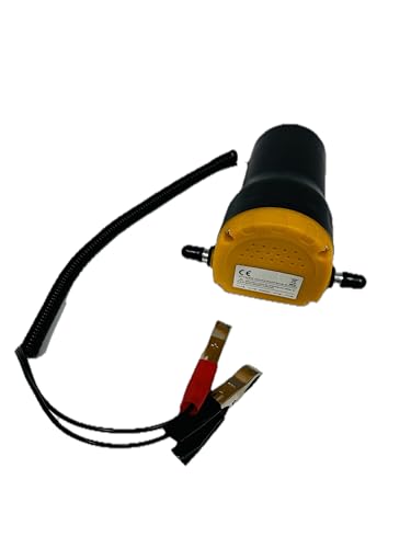 PWCParts 12V Fluid Oil Liquid Extractor Oil Change Pump, 60W, Fits PWC, Watercraft, Automotive, RV, Boats, Lawn Mowers, Cars, Trucks Easy Oil Change Process
