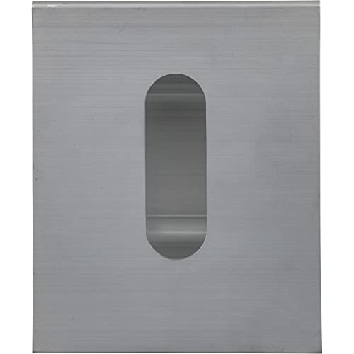 Buyers Products WC7118A Aluminum Wheel Chock with Ribbed Slope, 6 x 8.75 x 5.86 Inch, Added Security for Chocking Semi Trailers and Trucks, Ideal for Snow and Ice Conditions