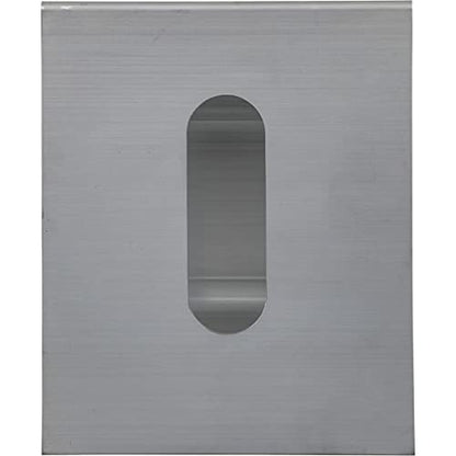 Buyers Products WC7118A Aluminum Wheel Chock with Ribbed Slope, 6 x 8.75 x 5.86 Inch, Added Security for Chocking Semi Trailers and Trucks, Ideal for Snow and Ice Conditions