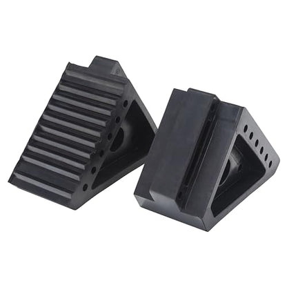 A20014 Arcan Solid Rubber Wheel Chocks