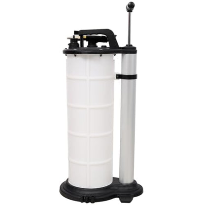 Pneumatic/Manual Oil Extractor Pump, Oil Changer Vacuum Fluid Evacuator Extractor for Automotive Fluids Vacuum Evacuation (9L) - size: 9L