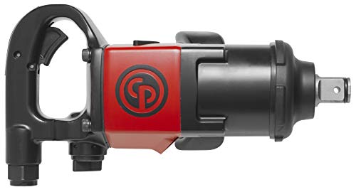 Chicago Pneumatic CP7783 Air Impact Wrench (1 Inch), Air Impact Gun Industrial Repair & Assembly Tool, D-Handle with Side Handle, Pinless Rocking Dog, Max Torque Output 1770 ft. lbf/2400 Nm 6200 RPM - style: Without Extended Anvil