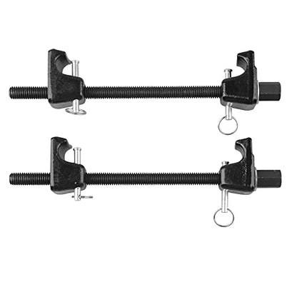 DAYUAN 2Pcs Macpherson Strut Spring Compressor Tool 12 Inch 1/2 Inch Drive | Fits 13/16" Socket，Compresses Most MacPherson Coil Springs，Forged Hooks，Built-In Safety Pins，300mm Length
