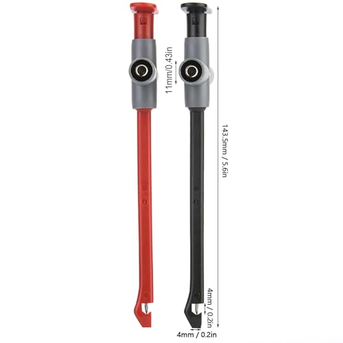 Puncture Probe Wire Piercing Test Clip 2PCS P5010 Automotive Test Cable Kit Auto Car Repairing Multimeter Testing Tool