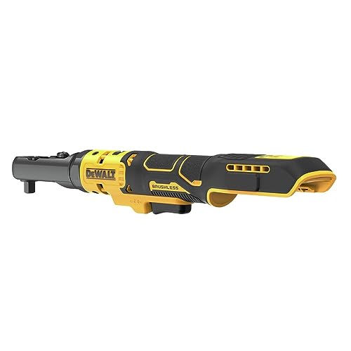 DEWALT 20V MAX XR Cordless Ratchet, 3/8" and 1/2" Sealed Head Ratchet, Bare Tool Only (DCF510B) - style: Bare Tool Only