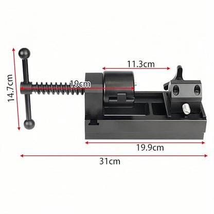Fuel Line Fittings Installation Tool Set with 4AN 6AN 8AN 10AN 12AN Connector, Auto Hose Pipe Fuel Line Installation/Removal Tool Kit, AN Hose Fitting Connect/Disconnect Tools