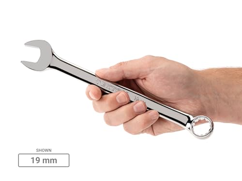 TEKTON Combination Wrench Set, 27-Piece (6-32 mm) | WCB90204 - size: 27-pc. (6-32 mm), style: Metric