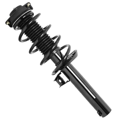 Detroit Axle - 2 Front Struts for Volkswagen 09-17 Tiguan 17-18 Tiguan Limited, 2009 2010 2011 2012 2013 2014 2015 2016 2017 Struts with Coil Spring Assembly Replacement Suspension Ready Struts Shocks - size: 11090x2/Pair