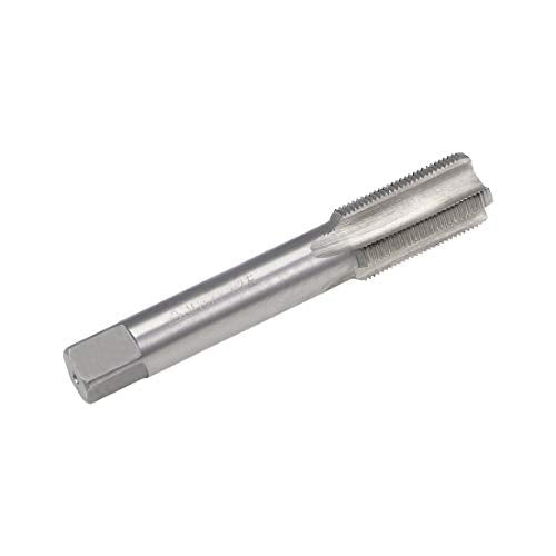 uxcell Metric Machine Tap Left Hand M16 Thread 1 Pitch H2 4 Flutes High Speed Steel Screw Thread Taps Tapping Tool - size: M16x1
