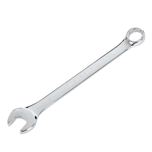 BLACK CANYON Metric 20mm Combination Wrench, 12-Point Box End & Hex Opening Design, Polished Steel - size: 20 mm
