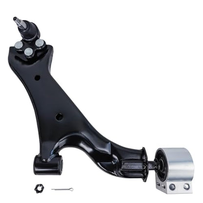Detroit Axle - 4pc Front End Control Arms Kit for 10-17 Chevrolet Equinox GMC Terrain, 2 Lower Control Arms w/Ball Joint 2 Sway Bars 2010 2011 2012 2013 2014 2015 2016 2017 Replacement - size: 4CS48200/4PC