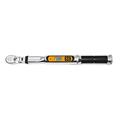 GEARWRENCH 3/8" Drive 120XP Flex Head Electronic Torque Wrench with Angle - 85195 - size: 3/8" Drive, style: 10 - 100 Ft/Lbs