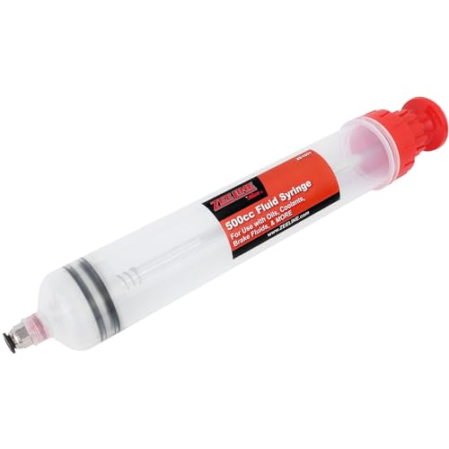 Zeeline by Milton Fluid Extractor - 500cc Fluid Syringe, Multi-purpose Syringe, Manual Fluid Extractor Oil Extractor Pump Syringe and Fill Pump, Gasoline Fuel Car Transfer - size: 500