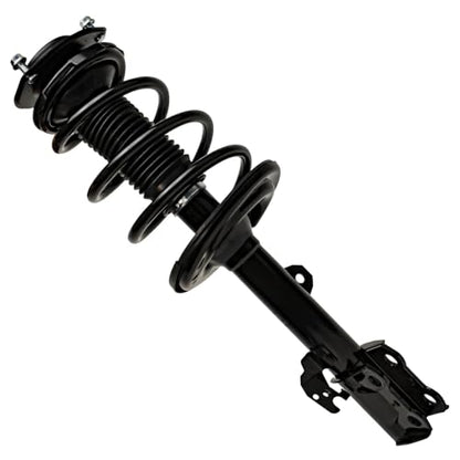Detroit Axle - 4pc Front Struts Sway Bars for 2009-2012 Toyota Venza | 2 Struts & Coil Spring Assembly 2 Sway Bar End Links 2010 2011 Replacement Suspension Ready Strut Shock Kit - size: 4QS47215/ sway kit