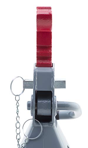 Pro-LifT T-6902D Double Pin Jack Stand - 2 Ton, 1 Pack , Gray