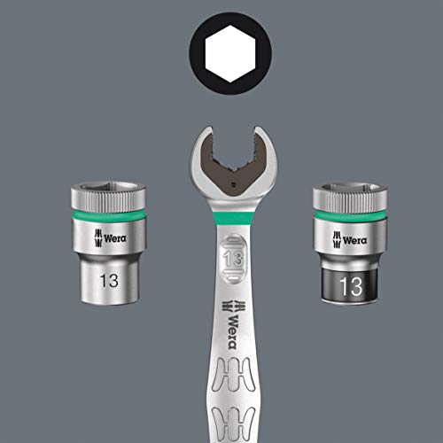 Wera 05020022001 Joker Ratcheting Combination Set, 6 Piece