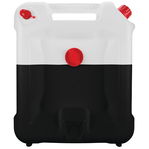 Performance Tool W4080 16-Qt. Clear View Oil Drain Container - Carrying Handle, Automotive Catch Pan, Fluid Transport Jug, Oil Change, Radiator Flush, Automotive Repair - White - style: 16 Quart Clear Drain Pan