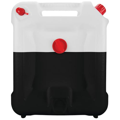 Performance Tool W4080 16-Qt. Clear View Oil Drain Container - Carrying Handle, Automotive Catch Pan, Fluid Transport Jug, Oil Change, Radiator Flush, Automotive Repair - White - style: 16 Quart Clear Drain Pan