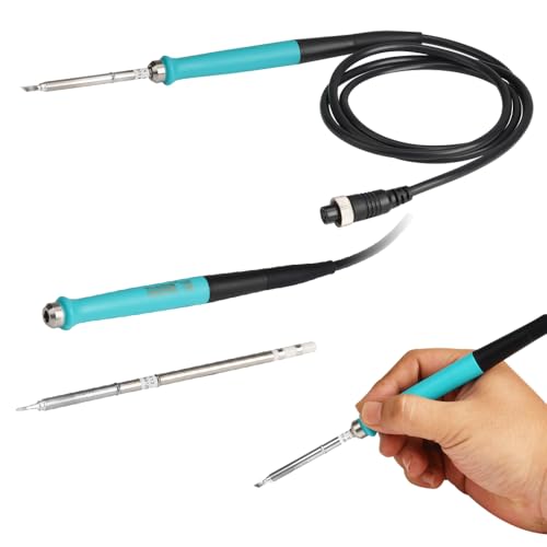 T12 Soldering Station 74W Quick Heating LCD Digital Display Electric Welding Iron Temperature Adjustable With Tip