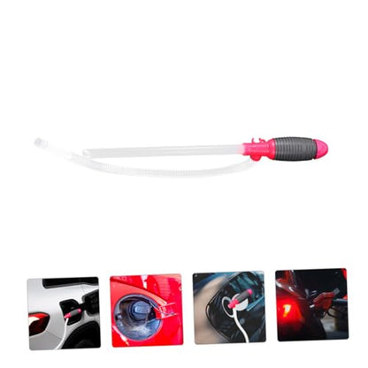 2pcs Manual Pump Kit Siphon Hose Transfer Pump Car Accessories Rustproof