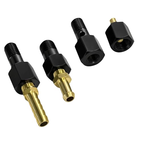 Fuel System Test Fitting Adapter Kit for 5.9L Cummins Diesel, Compatible with 9011 9012 9013 9014, High Pressure Leak Detection Tool Set
