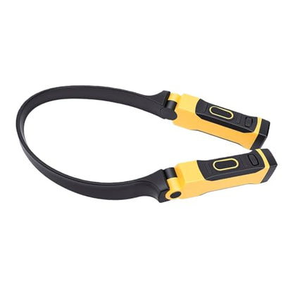 AMONIDA LED Neck Light, USB Charging High Brightness Rechargeable Neck Flashlight Work Light, Reading Work Lamp for Repair Mechanics Men Women