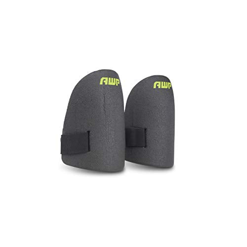 AWP Ultralight Knee Pad | Custom Molded Foam Work Knee Pads for Hardwood, Laminate, Tile, Landscaping, Gardening & More | One Size - size: 1 Pair