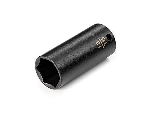 TEKTON 3/8 Inch Drive x 13/16 Inch Deep 6-Point Impact Socket | SID13021 - size: 13/16-Inch, style: Deep