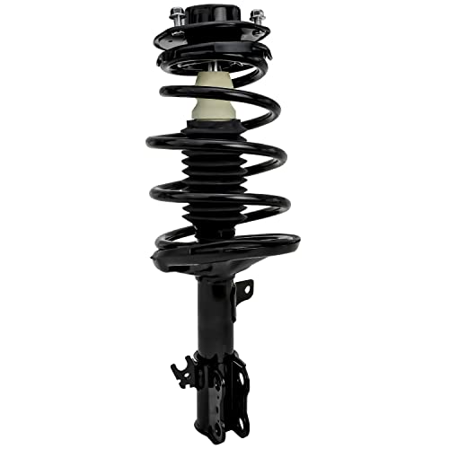 Detroit Axle - Front Struts for 97-01 Toyota Camry 2.2L - [99-03 Solara 2.4L] Complete 2 w/Coil Spring 1998-01 Replacement Ready Shocks Assembly - size: 171678_171679/PAIR