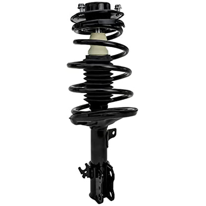 Detroit Axle - Front Struts for 97-01 Toyota Camry 2.2L - [99-03 Solara 2.4L] Complete 2 w/Coil Spring 1998-01 Replacement Ready Shocks Assembly - size: 171678_171679/PAIR