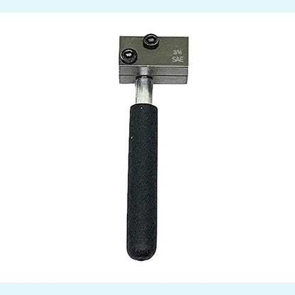 3/16 inch Automotive Brake Line Double Flaring Tool with Removable Handle 45 Degree SAE for Nickel Tube and Copper tubing
