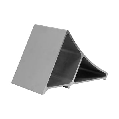 Extreme Max 5001.6798 Premium Lightweight Aluminum Wheel Chock with Ribbed Slope and Grip Teeth - Anti-Slip Claw Base for Trailers, RVs & 5th Wheels, Set of 4 - style: Set of 4