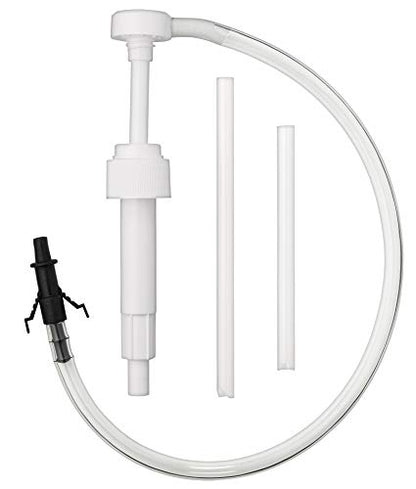 Slippery Pete - Fluid Pump for Standard Quart Bottles - 8cc per Pump Stroke and 3rd Hand Adapter, Transfer Gear Oil, Transmission and Differential Fluid (28mm) - size: 28mm