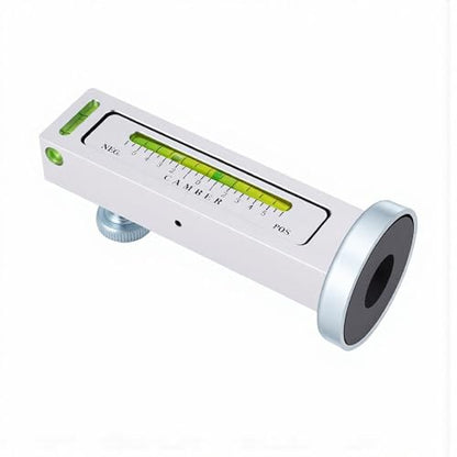 Keenso Adjustable Magnetic Alignment Tool, Magnetic Caster Camber Gauge with Strong Base and Precise Scales, for Cars Trucks RVs Wheel Alignment
