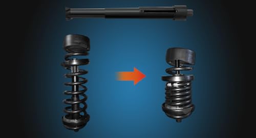 8milelake Suspension Coil Spring Compressor Repair Tools Compatible for Mercedes Benz Cadmium Plated