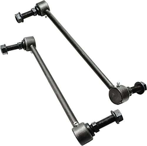 Detroit Axle - Front Struts Sway Bars for 2013-2019 Ford Flex Lincoln MKT | 2 Struts w/Coil Springs Assembly 2 Stabilizer Sway Bar End Links 2014 2015 2016 2017 2018 Replacement Suspension Kit - size: 4QS47151/Sway Kit