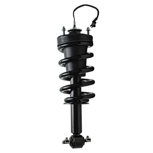 Detroit Axle - 4pc Struts Shocks for Chevrolet Suburban Tahoe GMC Yukon XL Cadillac Escalade ESV, 2 Front Struts Coil Spring Assembly 2 Rear Shock Absorbers Replacement Suspension - size: 4AQ47996-V1/ Big strut kit
