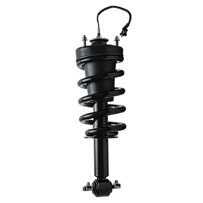 Detroit Axle - 4pc Struts Shocks for Chevrolet Suburban Tahoe GMC Yukon XL Cadillac Escalade ESV, 2 Front Struts Coil Spring Assembly 2 Rear Shock Absorbers Replacement Suspension - size: 4AQ47996-V1/ Big strut kit