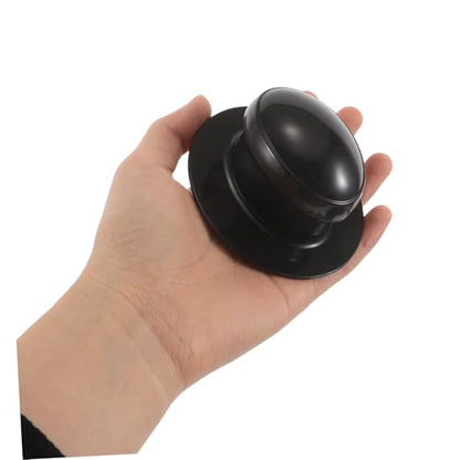 4pcs Car Detail Polishing Handle Set Round Plastic Grip for Buffing Pad and Foam Pad, Easy Attachment and Removal, Versatile Compatibility for Waxing and Fine Detailing,